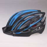 ROCKYOU自行车公路骑行山地车头盔一体成型单车装备警示灯安全帽