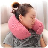 韩国办公室成人午睡靠枕U型枕 坐车飞机儿童学生治疗颈椎护颈枕头