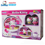 【包邮】正版Hello Kitty凯蒂猫  迷你翻转舞台儿童音乐盒 004651