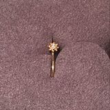 日本代购star jewelry girl 10K 钻石 耳夹 单只售 直邮