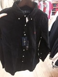 美国POLO Ralph Lauren保罗男装长袖男衬衫修身灯芯绒衬衣特价
