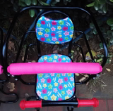 p自行车电动车安全后置座椅儿童加厚加长座椅双胞胎座椅双人座垫
