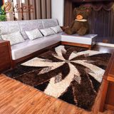 尼西米新品 韩国丝风车图案地毯 客厅沙发茶几垫现代简约卧室地