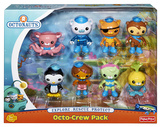 预售包邮 美国费雪Octonauts海底小纵队玩具 八队员组合套装 玩具