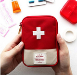 韩版新品 旅行必备小物件药品收纳包包 便携式医药包急救包应急包