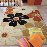 长方形卧室地毯地垫榻榻米剪花地中海图案地毯客厅茶几垫沙发方块