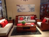 新款中式现代古典红椿木实木环保明清高端高雅组合沙发家具家私