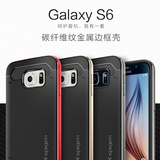 韩国SPIGEN SGP三星S6金属边框手机壳手机套galaxy S6盖世6保护壳