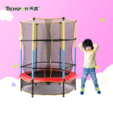 天鑫1.4米蹦蹦床家用带安全护网弹力绳跳跳床儿童室内娱乐弹跳床