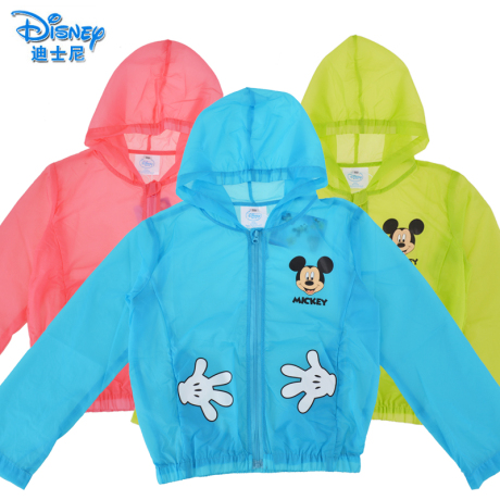 儿童防晒衣防紫外线宝宝外衣 迪士尼2014夏秋