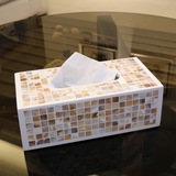 欧式简约现代样板间创意时尚家居装饰品纸巾盒抽纸盒餐巾盒