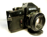 海鸥DF2老式135胶卷单反照相机带610镜头,可拍照适于初学者和收藏