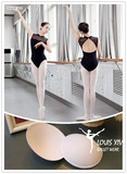 芭蕾舞练功服女成人立领形体衣黑色考级服露背体操服连体衣训练