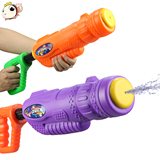 儿童洗澡戏水玩具宝宝婴儿沙滩水枪喷水工具抽拉式水上玩具枪套装