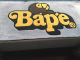 潮牌bape milo猴子圆形地毯 卧室客厅电脑椅垫儿童房可水洗地毯