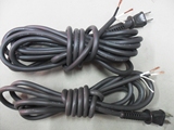 进口插头线 二相电源延长线 2芯1.25平方3米5米大功率插头电线