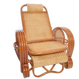 新品 藤椅躺椅睡椅 折叠椅 藤木摇椅沙发 休闲藤编椅子