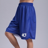 杜兰特KD篮球短裤 夏季薄款五分大码运动短裤男 双面过膝篮球裤