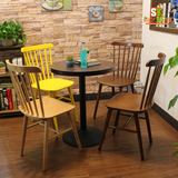 双十一新款特价北欧高档纯实木现代简约餐椅酒店咖啡厅椅子餐桌椅