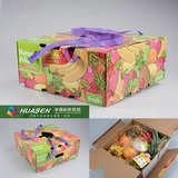 新款通用进口水果包装盒手提礼盒水果礼盒包装瓦楞纸盒厂家直销