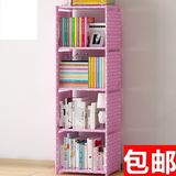 小型创意桌上学生书架置物架儿童简易书柜宜家宿舍寝室落地床头柜