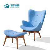 懒人沙发椅 Contour Chair花瓣椅 创意 简约现代 卧室单人小沙发