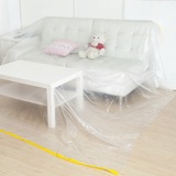 淘乐士塑料防尘盖布 装修家具沙发防尘罩防尘套塑料布野餐塑料膜