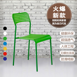 现代简约家用餐椅 异形时尚创意塑料椅子 休闲椅子 咖啡椅 快餐椅