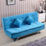 多功能沙发床小户型客厅沙发懒人布艺可折叠双人 1.5 1.9米可定制