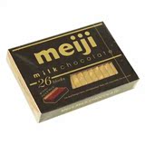 新货 日本进口食品 明治meiji至尊钢琴版香甜美味牛奶巧克力26枚