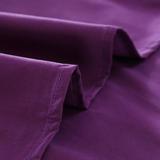 深紫罗兰色全棉床单单件纯色加厚高密度纯棉斜纹被单1.21.51.82.0