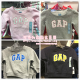 美国正品代购Gap 长袖加绒男童女童儿童套头卫衣