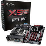 美国代购EVGA X99 FTW 150-HE-E997-KR E-ATX 台式机主板