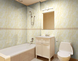 佛山品牌大规格不透水内墙砖厨房卫生间客厅瓷砖400x800釉面瓷片