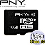 PNY必恩威 microSDHC Class10 记忆卡 16GB (附)台湾官网直邮进口