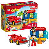 乐高得宝系列10829米奇的汽车工作室 LEGO DUPLO 积木玩具拼插