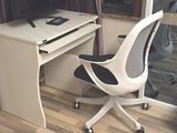 书房书桌椅子升降欧式电脑椅办公网椅布艺小巧转椅学生职员椅家用