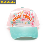 巴拉巴拉女童帽子儿童可爱时尚帽童帽2016夏季新款童装儿童鸭舌帽