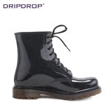 DRIPDROP2016时尚防滑半透明男士马丁雨靴大码水鞋套鞋雨鞋MT004