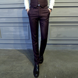 GSG沙田棉先生dickies2016修身型男装精致韩风商务绅士新款西裤