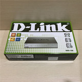D-LINK友讯DES-108即插即用 百兆交换机8口 金属外壳散热好桌面式