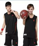 乔丹篮球服套装 男女运动球衣定制 比赛训练无袖背心队服印字印号