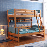 惠宜纯实木儿童床上下铺双层高低床男女孩实木组合床子母床单人床