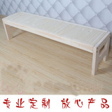床加宽加长实木床松木床架单人床双人床拼接床可定做