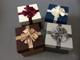 包邮正方形礼品盒四件套包装盒情人节礼物生日礼物包装盒批发