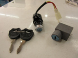 爱玛电动车原厂专用T－Z套装电源锁电门锁带鞍座锁芯