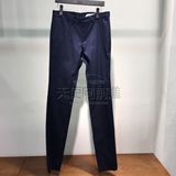 ZIOZIA 韩国代购 16春款藏青色棉质微弹时尚休闲西裤CBW1PP1103