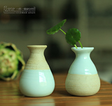 景德镇陶瓷创意摆件手工个性时尚小花器 水培花插花瓶 清仓处理