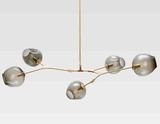 美式Lindsey现代简约创意艺术玻璃泡泡球树枝吊灯客厅餐厅别墅灯