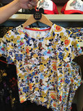 星星香港迪士尼代购 十周年纪念款 米奇成人短袖t恤亲子装款